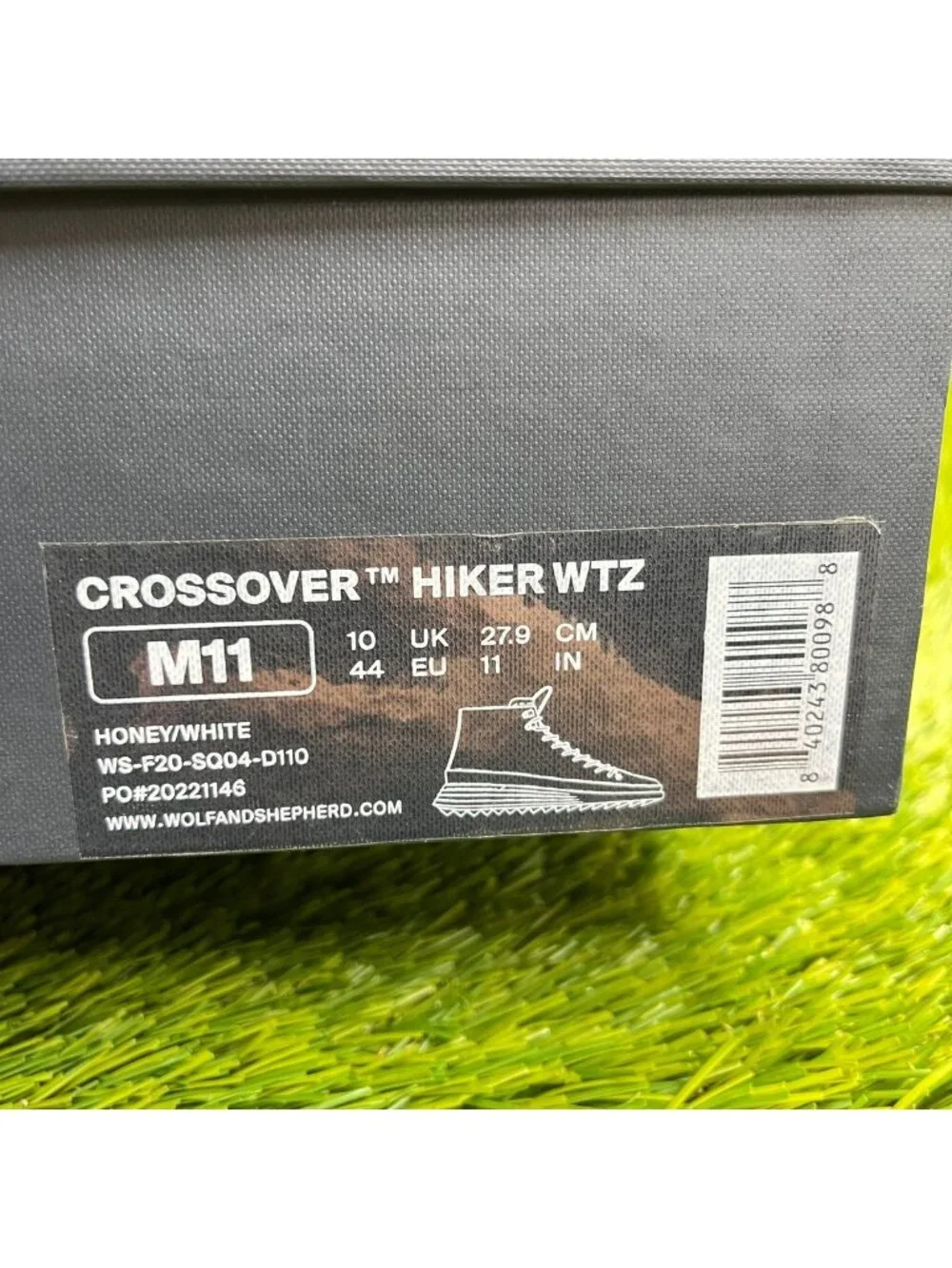 Wolf & Shepherd Crossover Hiker WTZ Mens Size 11 Brown Outdoor Hiking Boots